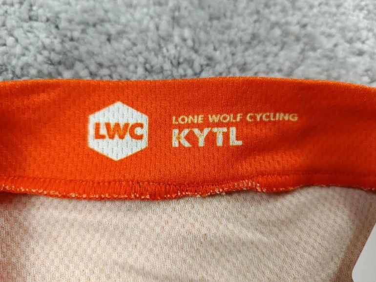 Tweedehands lone wolf cycling maillot velo homme taille L-39 6890 vtt gravel respirant bike — afbeelding 3 van 8