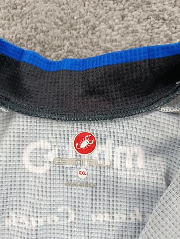 Used Castelli maillot velo homme taille xxl -33 6767 cyclisme route respirant Rabobank Dole bike — image 3 of 5