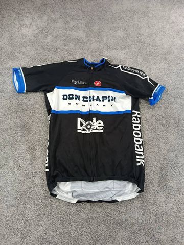 Used Castelli maillot velo homme taille xxl -33 6767 cyclisme route respirant Rabobank Dole Cycling Clothing