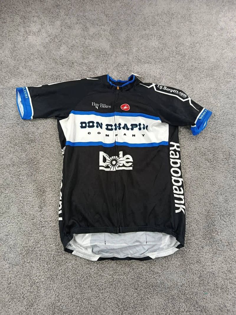 Gebrauchtes Castelli maillot velo homme taille xxl -33 6767 cyclisme route respirant Rabobank Dole Cycling Clothing
