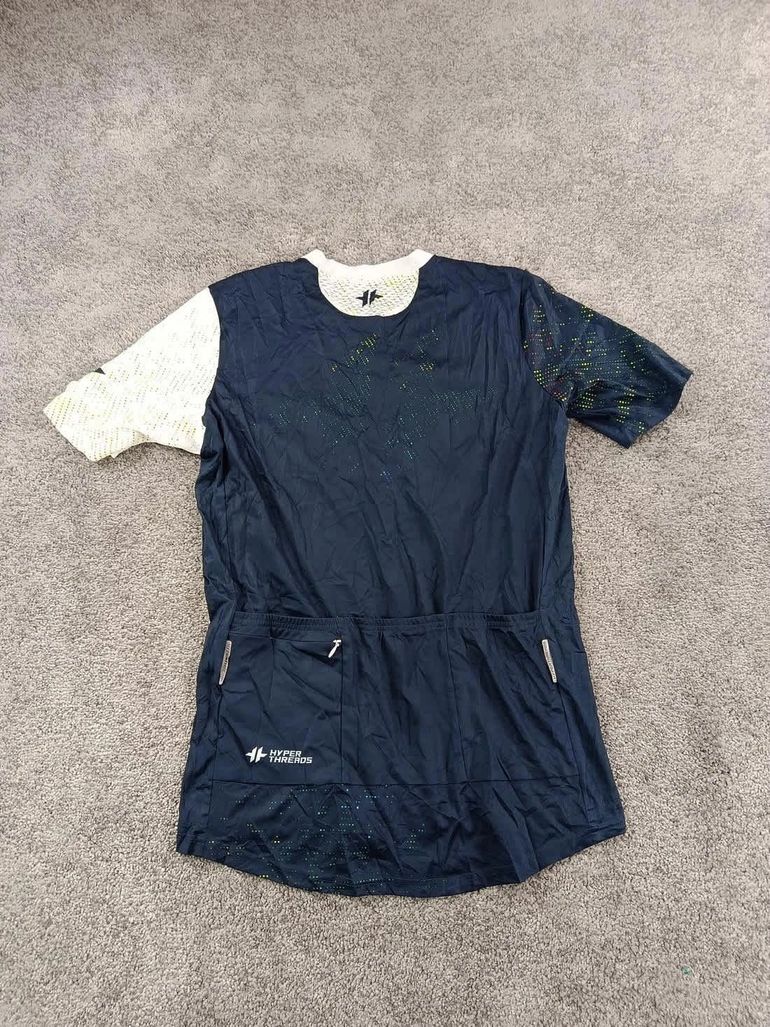 Použité hyper threads maillot velo homme taille m -32 6710 cyclisme route respirant heatmap bike — obrázek 4 z 7