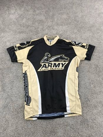 Adrenaline Promotions maillot velo homme taille L-31 6579 cyclisme military Army black night bike usato
