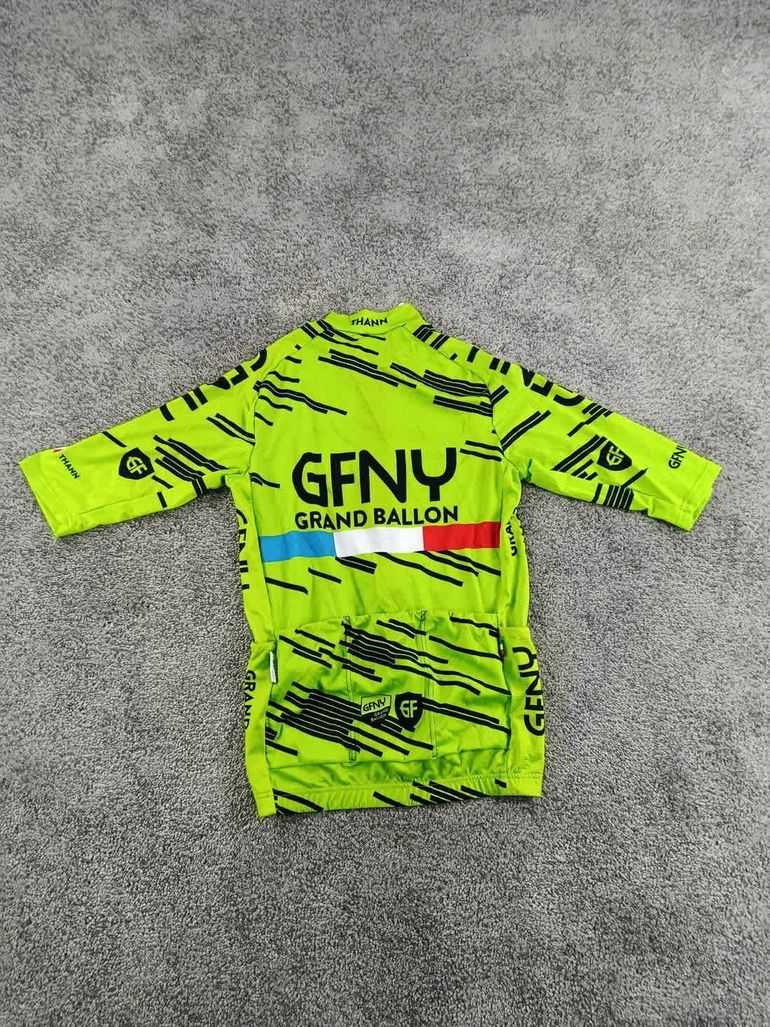 Used GFNY maillot velo homme taille s -22 6158 cyclisme route respirant Grand ballon bike — image 7 of 8
