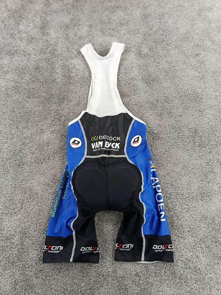 Used doltcini cuissard court velo homme taille s -24 6278 cyclisme route respirant longue distance bike — image 4 of 6
