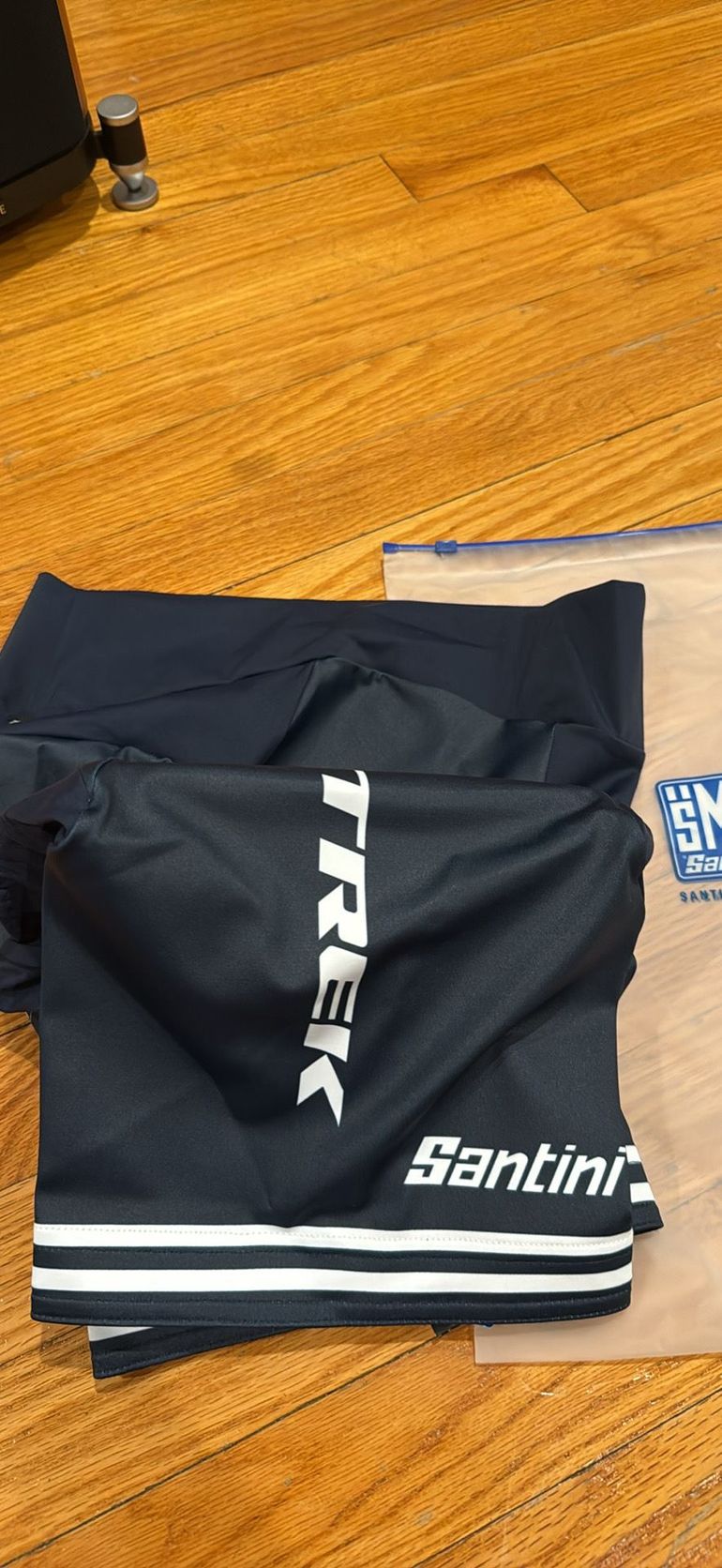 Used Santini cycling shorts - Replica shorts Trek women 2019, size M bike — image 1 of 4