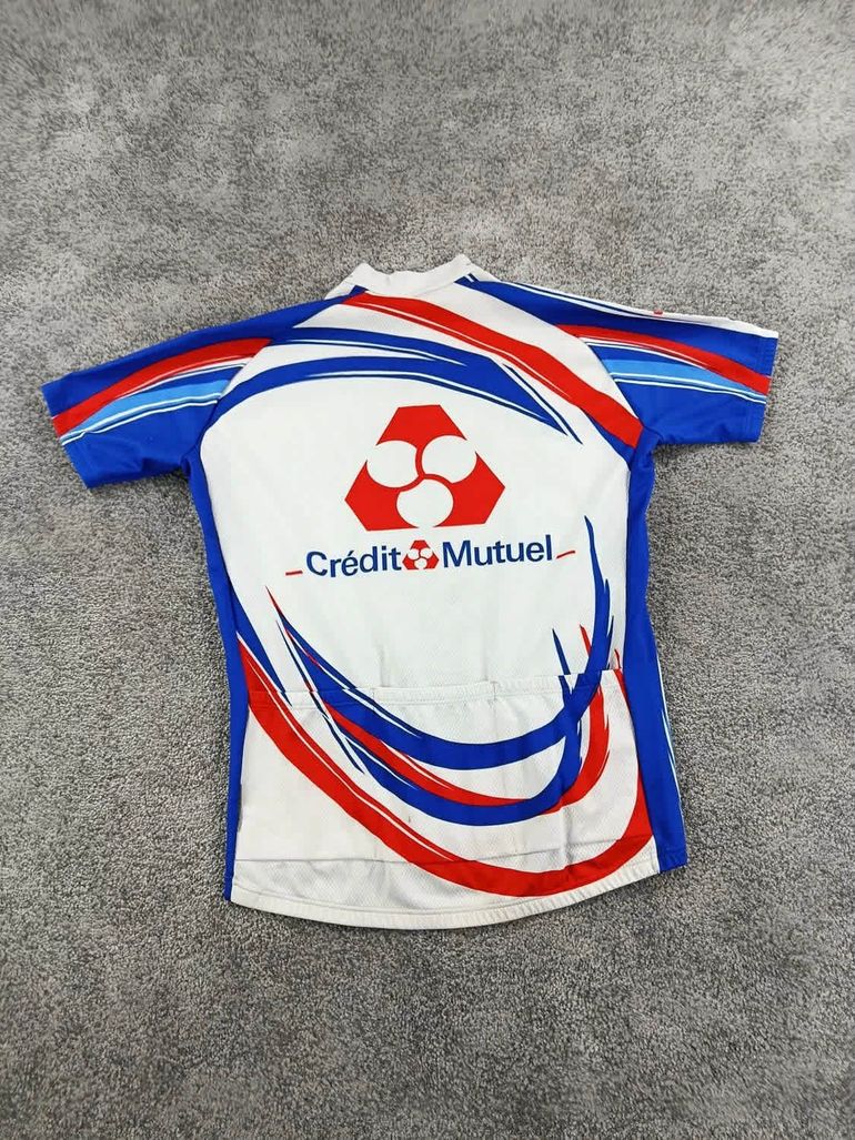 Used Mcn maillot velo homme taille xxl - 17 6243 route respirant retro credit mutuel bike — image 5 of 6