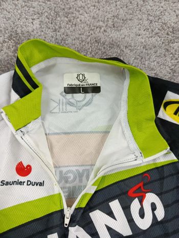 Used ulik maillot velo homme taille l -02 7545 cyclisme route respirant 24h du mans bike — image 4 of 7