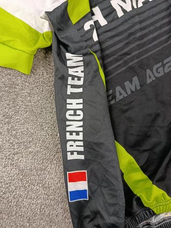Used ulik maillot velo homme taille l -02 7545 cyclisme route respirant 24h du mans bike — image 2 of 7