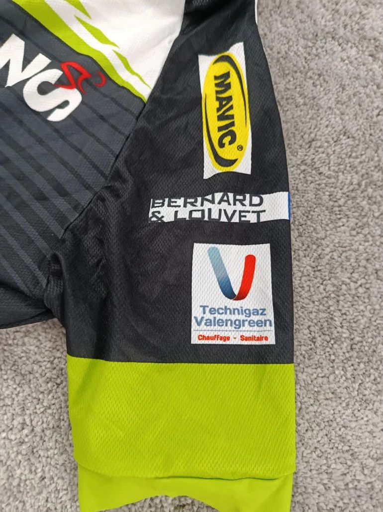 Used ulik maillot velo homme taille l -02 7545 cyclisme route respirant 24h du mans bike — image 3 of 7