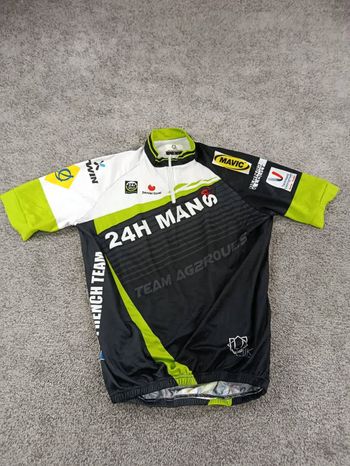 Used ulik maillot velo homme taille l -02 7545 cyclisme route respirant 24h du mans bike
