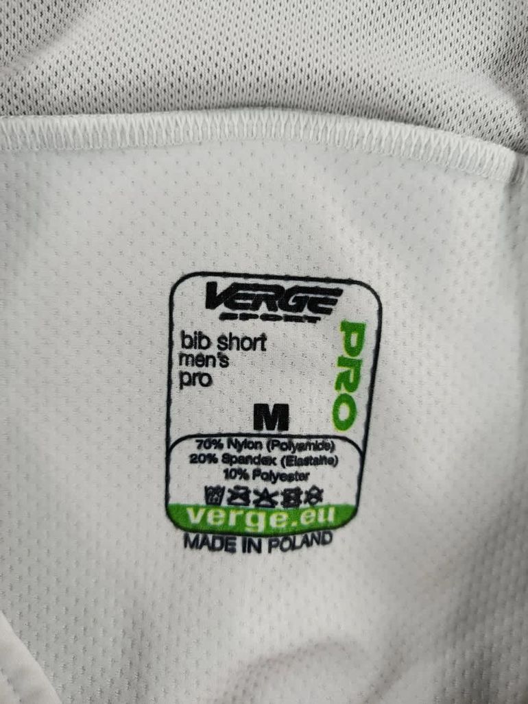 Used verge sport cuissard court velo homme taille m -85 7344 cyclisme route respirant bike — image 4 of 7