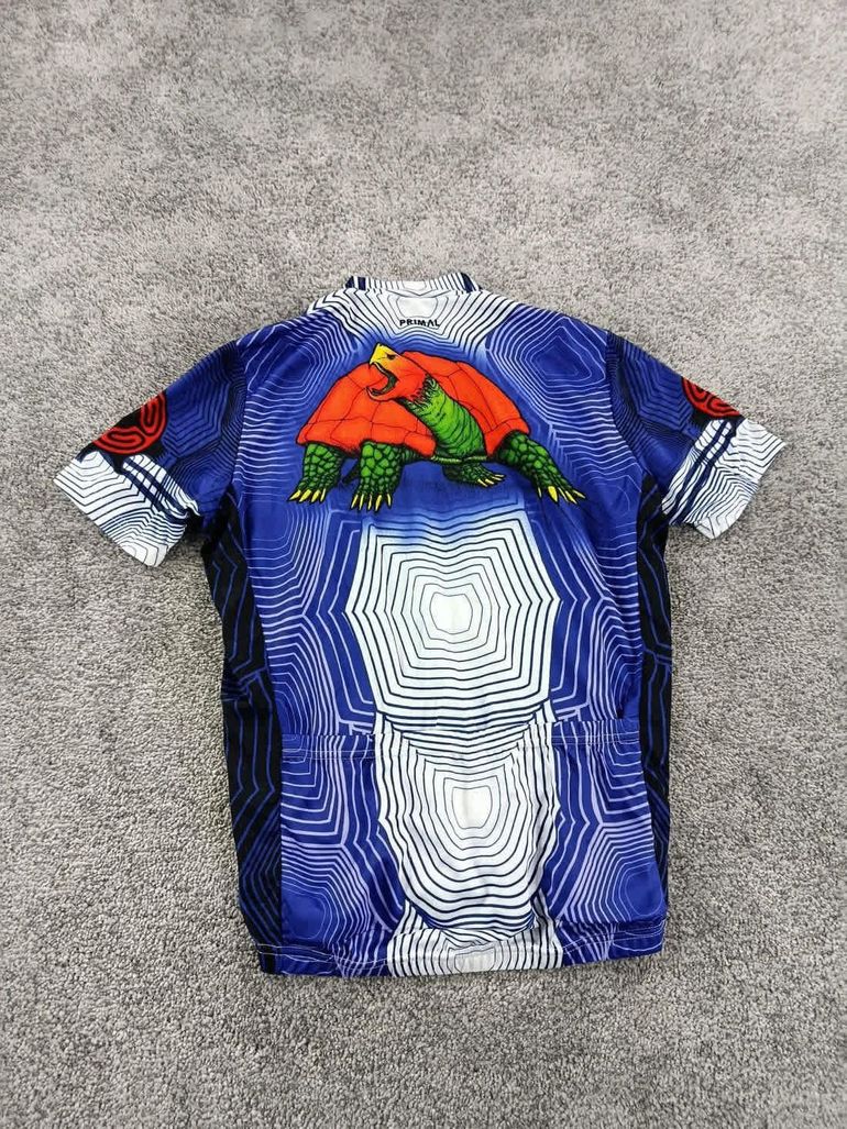 Used primal maillot velo homme taille s -39 6835 cyclisme route respirant Tortue usa bike — image 6 of 7