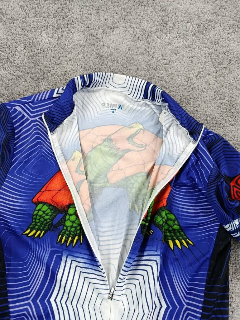 Used primal maillot velo homme taille s -39 6835 cyclisme route respirant Tortue usa bike — image 3 of 7