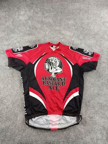 Used Canari maillot velo homme taille xl -38 6781 cyclisme route respirant Arrogant Bastard bike