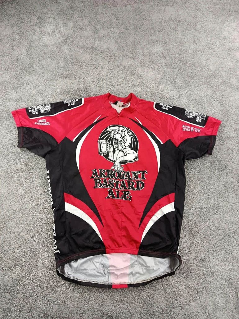Canari maillot velo homme taille xl -38 6781 cyclisme route respirant Arrogant Bastard bike d'occasion — image 1 sur 8
