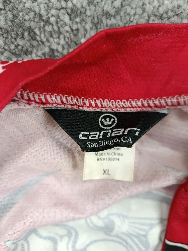 Canari maillot velo homme taille xl -38 6781 cyclisme route respirant Arrogant Bastard bike d'occasion — image 4 sur 8