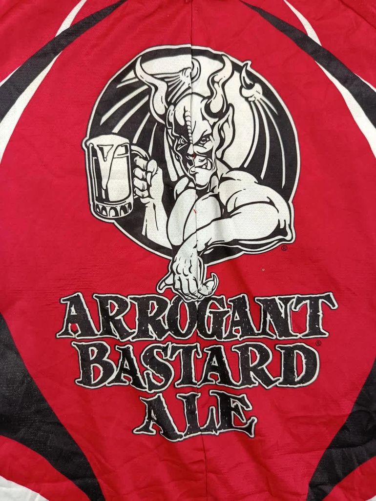 Canari maillot velo homme taille xl -38 6781 cyclisme route respirant Arrogant Bastard bike d'occasion — image 2 sur 8