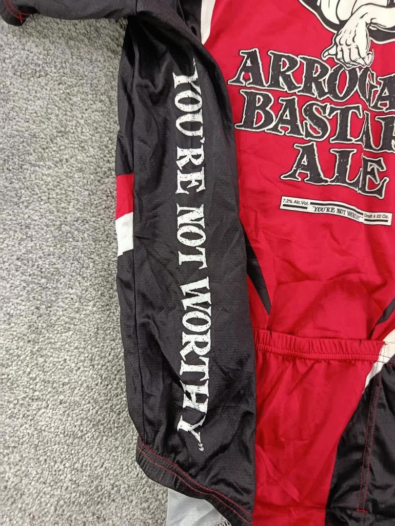 Canari maillot velo homme taille xl -38 6781 cyclisme route respirant Arrogant Bastard bike d'occasion — image 7 sur 8