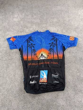 Used Voler maillot velo homme taille l -40 6876 cyclisme route respirant usa Golden gates bike — image 5 of 6