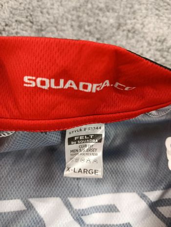 Używany Felt by squadra maillot velo homme taille xl -33 6684 cyclisme route respirant bike — zdjęcie 3 z 5