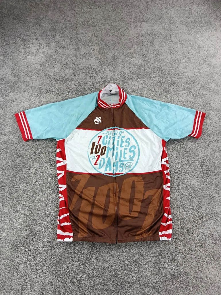 Używany Champion System maillot velo homme taille xl -32 6673 cyclisme route respirant Nebraska bike — zdjęcie 1 z 5