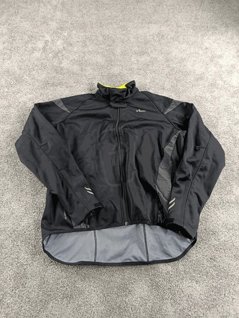 Used BTWIN B'twin Veste velo homme taille XXL - 68 4206 - hiver - thermique - pluie bike — image 1 of 11