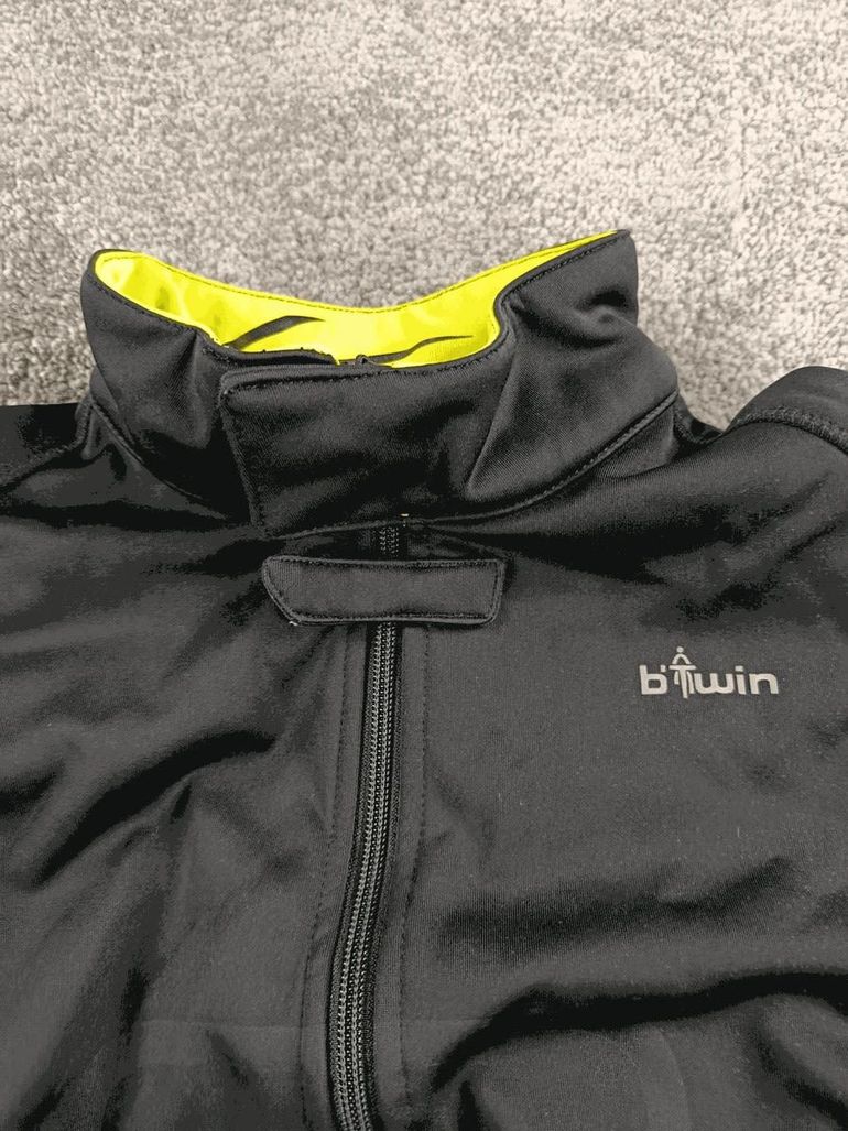 Used BTWIN B'twin Veste velo homme taille XXL - 68 4206 - hiver - thermique - pluie bike — image 4 of 11