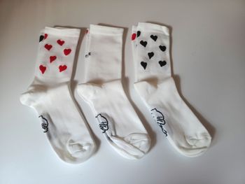 Used Fingerscrossed cycling socks bike