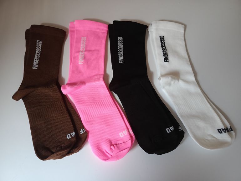 Used Fingerscrossed cycling socks bike — image 3 of 4