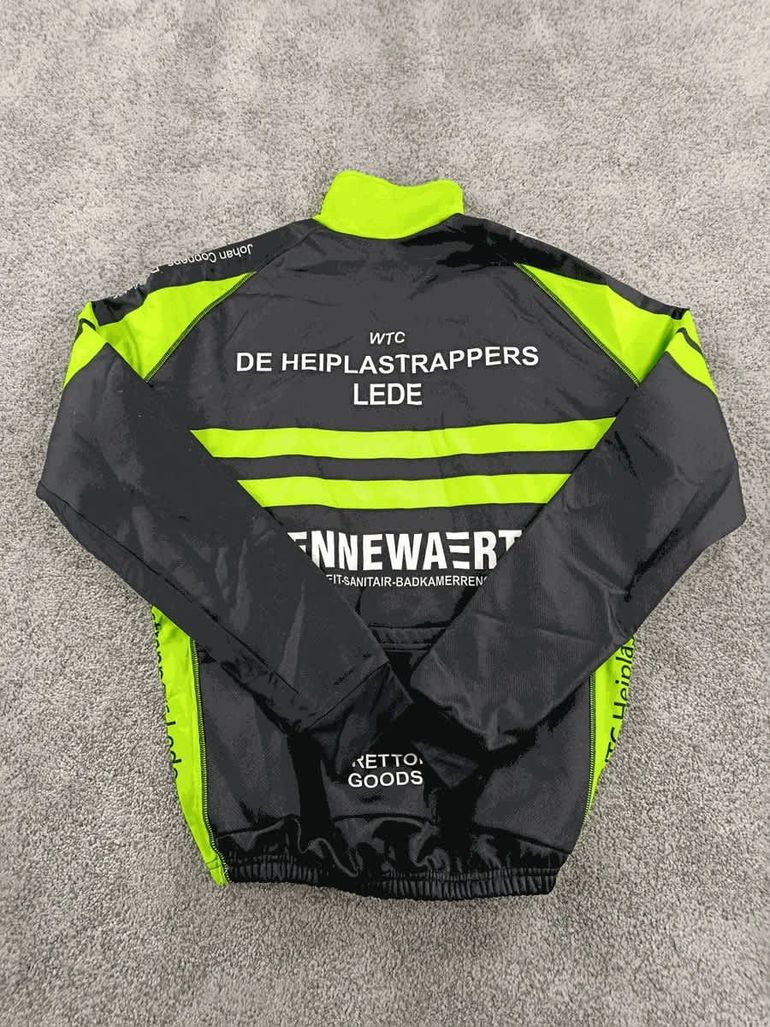 Used doltcini veste velo hiver homme taille L - 87 4467 - fluo bike — image 3 of 4