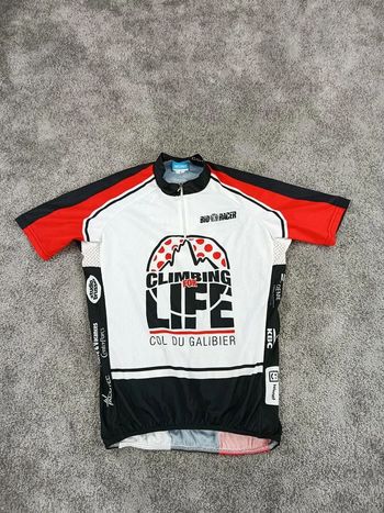 Used Bioracer maillot velo homme taille M - 892313 - Climbing for Life - Galibier bike