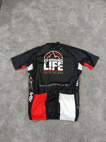 Used Bioracer maillot velo homme taille M - 892313 - Climbing for Life - Galibier bike — image 3 of 4