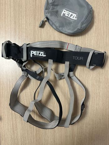 Used Petzl Tour Harness bike