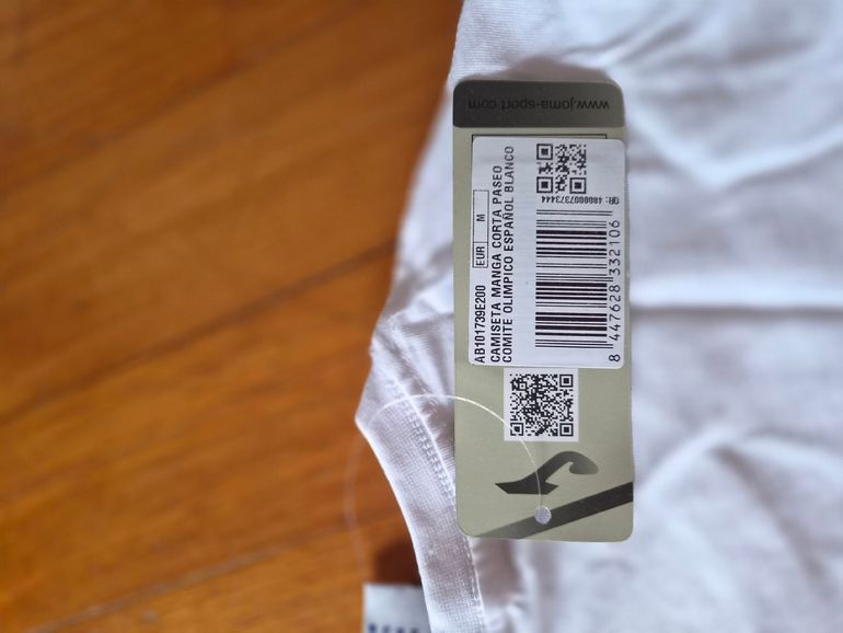 Used Joma T-shirt Comitato Olimpico Spagnolo Cortina 2026 bike — image 3 of 3