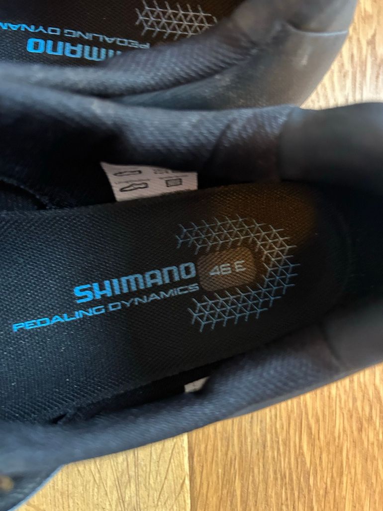 Used Shimano Rennrad/Gravel Bike Schuhe Gr. 46 bike — image 3 of 3