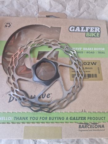 Tweedehands Galfer Galfler wawe brake rotor 2025 bike — afbeelding 3 van 4