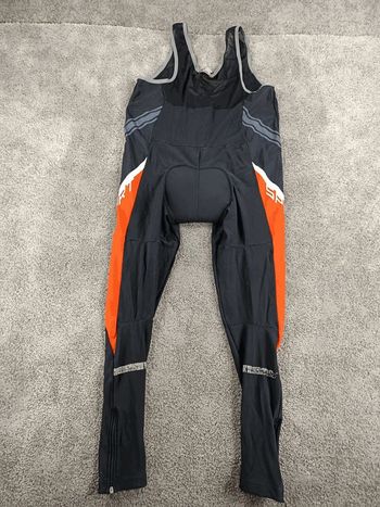 Used BTWIN B'twin cuissard velo long homme taille XXL - 332683 - orange noir - longue distance bike — image 3 of 7