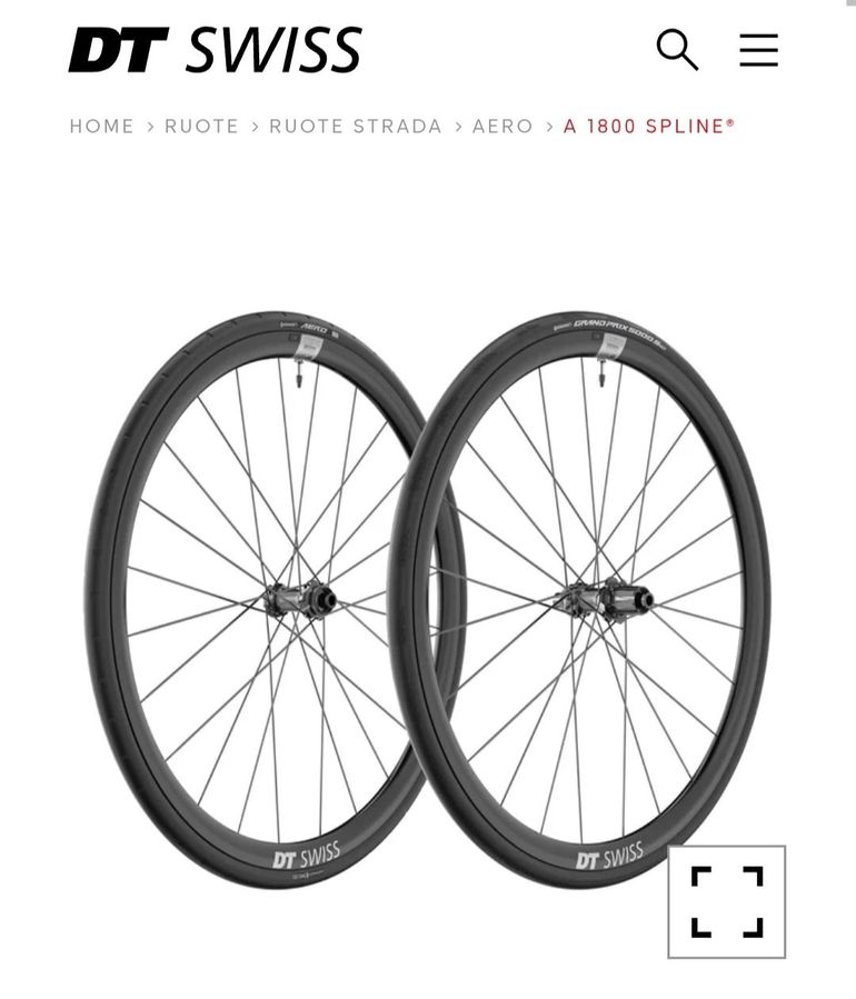 Used Dt Swiss A 1800 Spline 2026 bike — image 1 of 2