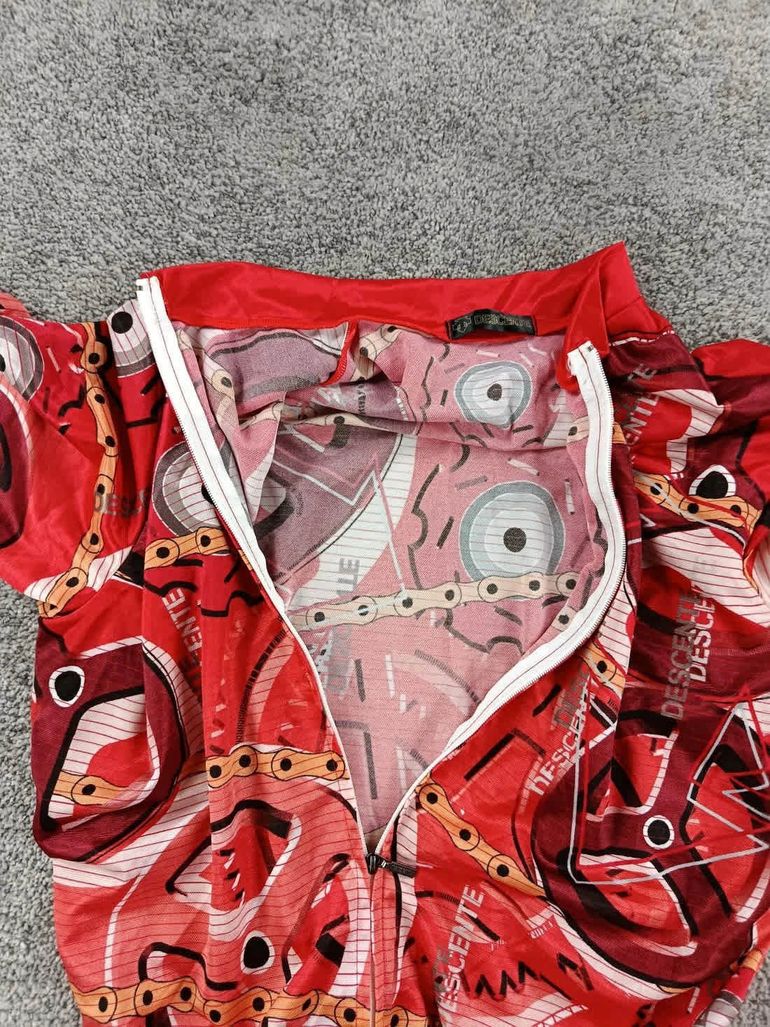 Used Descente maillot velo homme taille L -91 7355 cyclisme route respirant bike — image 4 of 7