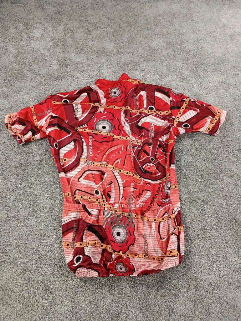 Used Descente maillot velo homme taille L -91 7355 cyclisme route respirant bike — image 6 of 7