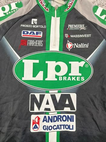 Used Nalini maillot velo homme taille xl -62 7130 Lpr Brakes - Nava - Androni Giocattoli bike — image 2 of 6