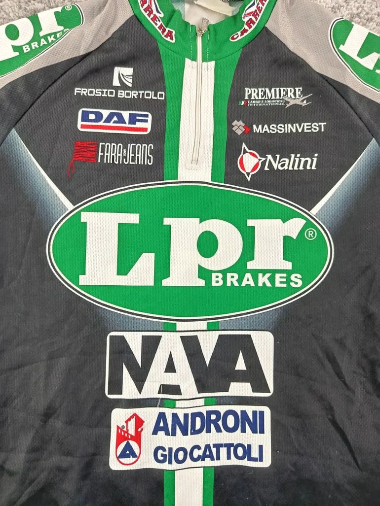 Used Nalini maillot velo homme taille xl -62 7130 Lpr Brakes - Nava - Androni Giocattoli bike — image 2 of 6