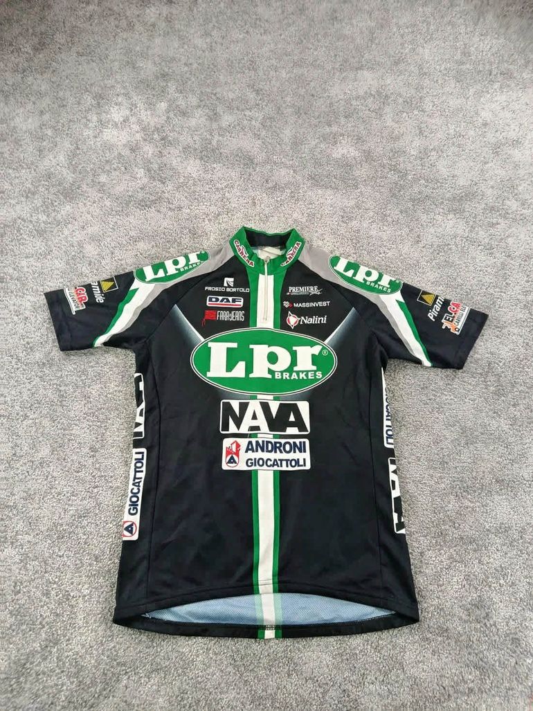 Used Nalini maillot velo homme taille xl -62 7130 Lpr Brakes - Nava - Androni Giocattoli bike — image 1 of 6