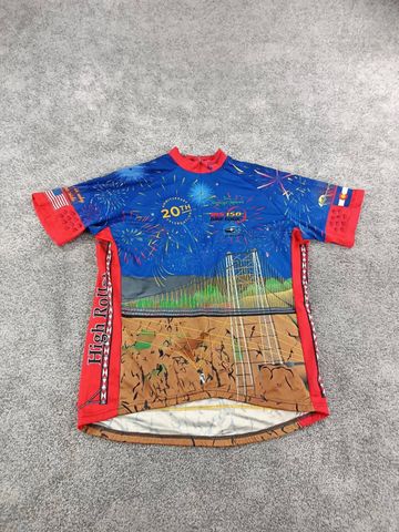 Used verge sport maillot velo homme taille xl -92 7368 cyclisme route respirant ColOrado usa Cycling Clothing