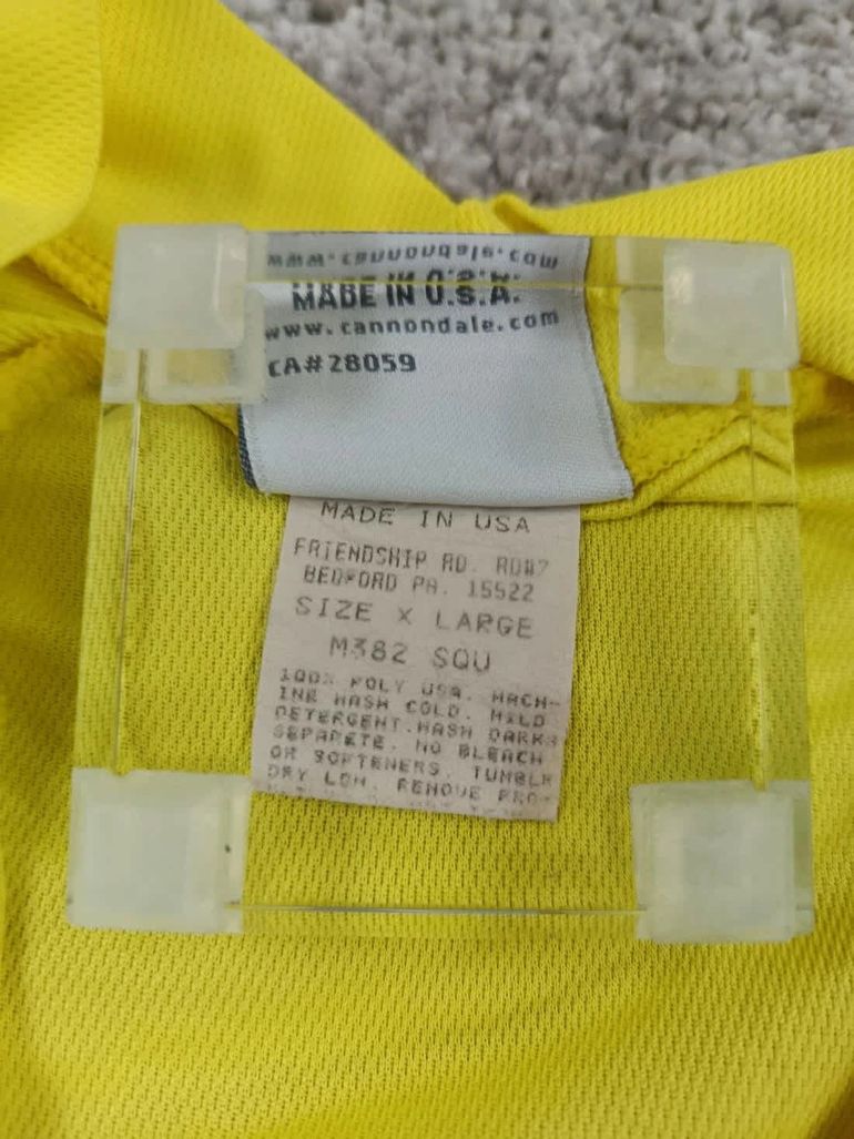 Tweedehands Cannondale maillot velo homme taille xl -91 7564 cyclisme route respirant bike — afbeelding 5 van 8