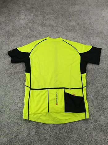Used Louis Garneau maillot velo homme taille xxl -64 7192 cyclisme route respirant jaune bike — image 5 of 7