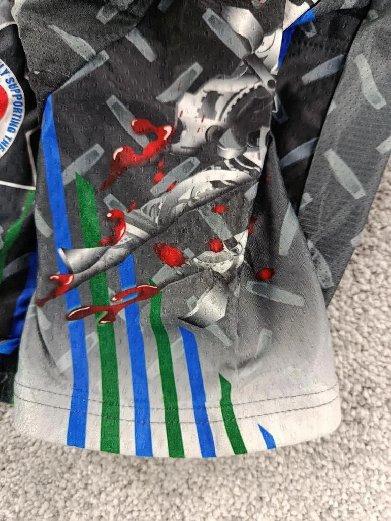 Used Pactimo maillot velo homme taille m -64 7193 cyclisme route Tour de Fuzz Californie bike — image 7 of 8