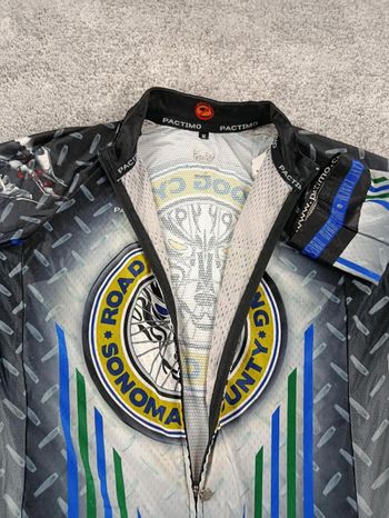 Used Pactimo maillot velo homme taille m -64 7193 cyclisme route Tour de Fuzz Californie bike — image 4 of 8