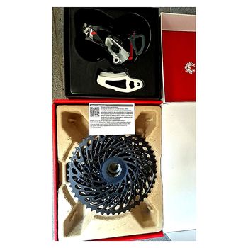Used Sram X01 Eagle AXS RD + XG-1275 Cassette 10-50T bike