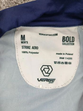 Used verge maillot velo homme taille m -92 7311 cyclisme route respirant bike — image 4 of 6